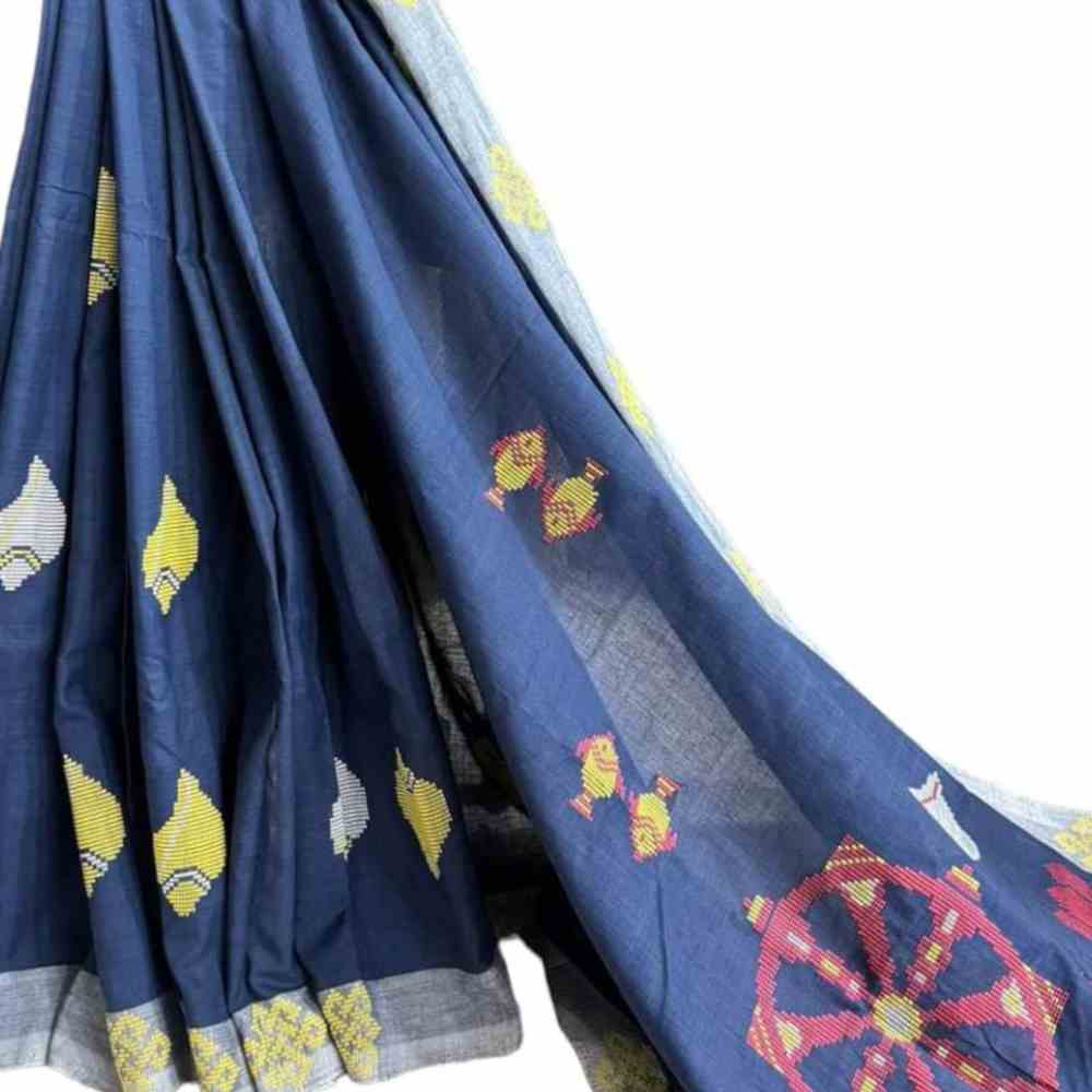 Celestial Harmony Bawan Buti Saree 